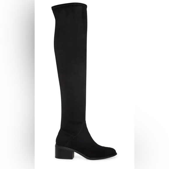 Steve Madden Shoes - Steve Madden Black Over the Knee Aggie Boots Size 8
